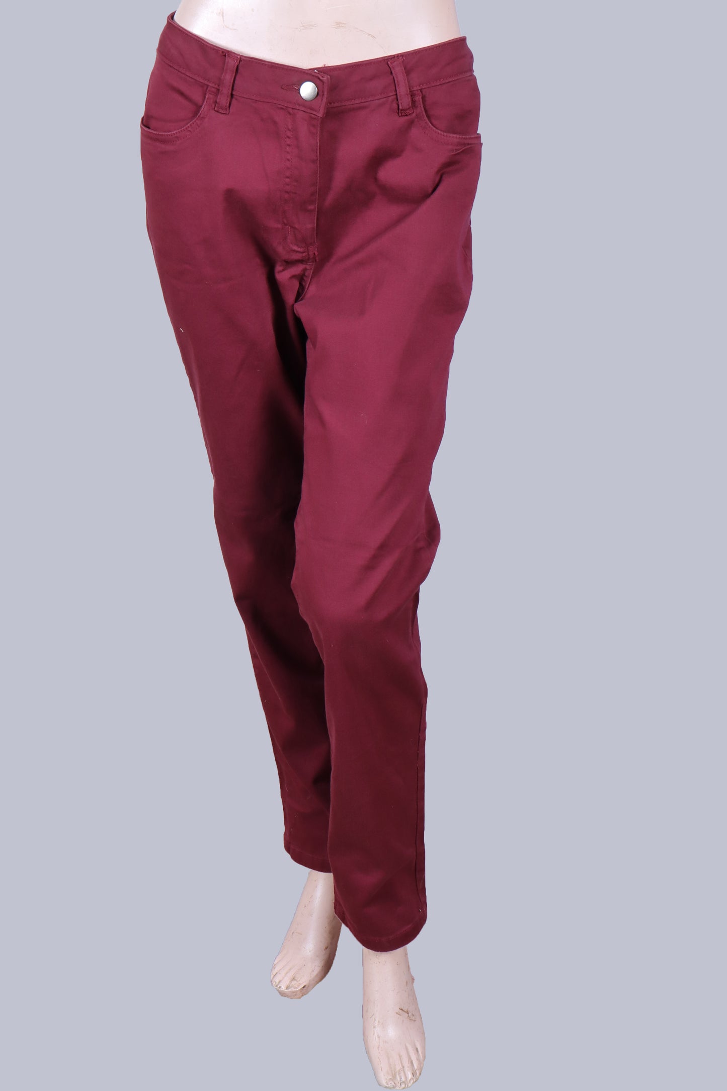 Rich Maroon Skinny Jeans