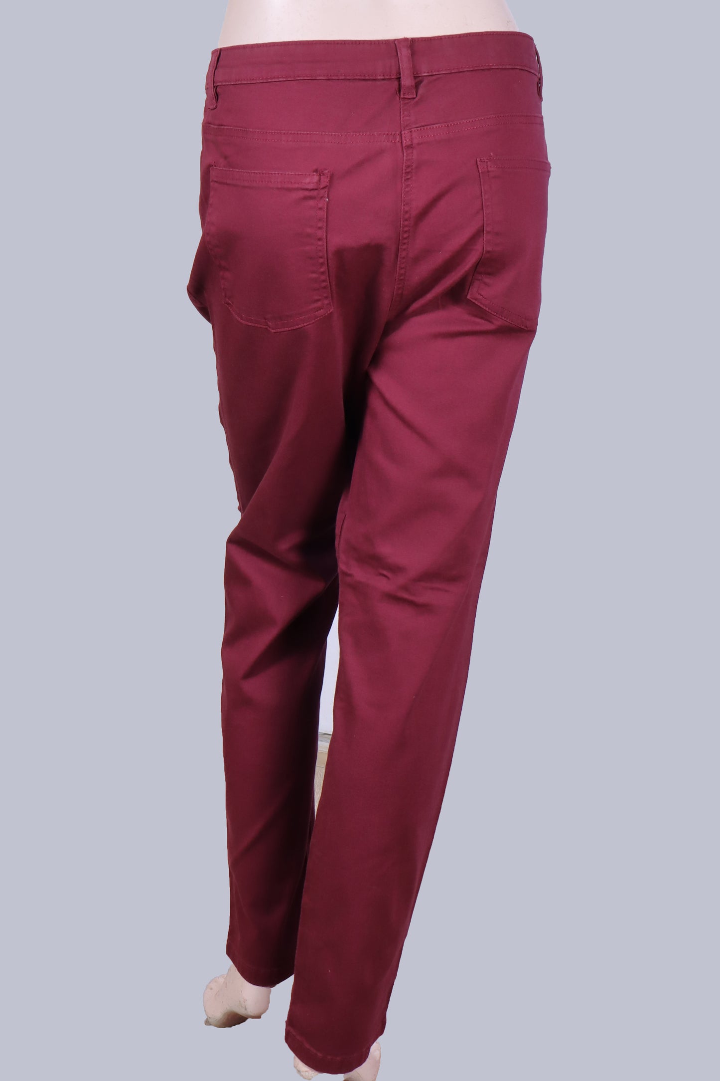 Rich Maroon Skinny Jeans
