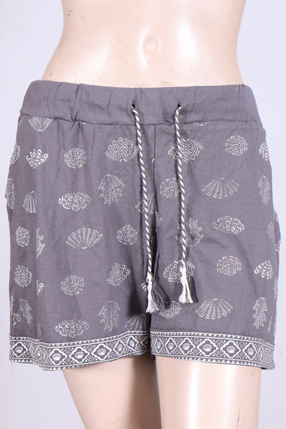 Coastal Comfort Printed Lounge Shorts
