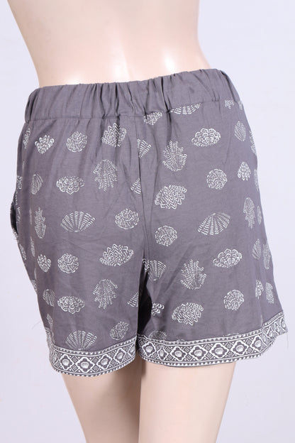 Coastal Comfort Printed Lounge Shorts
