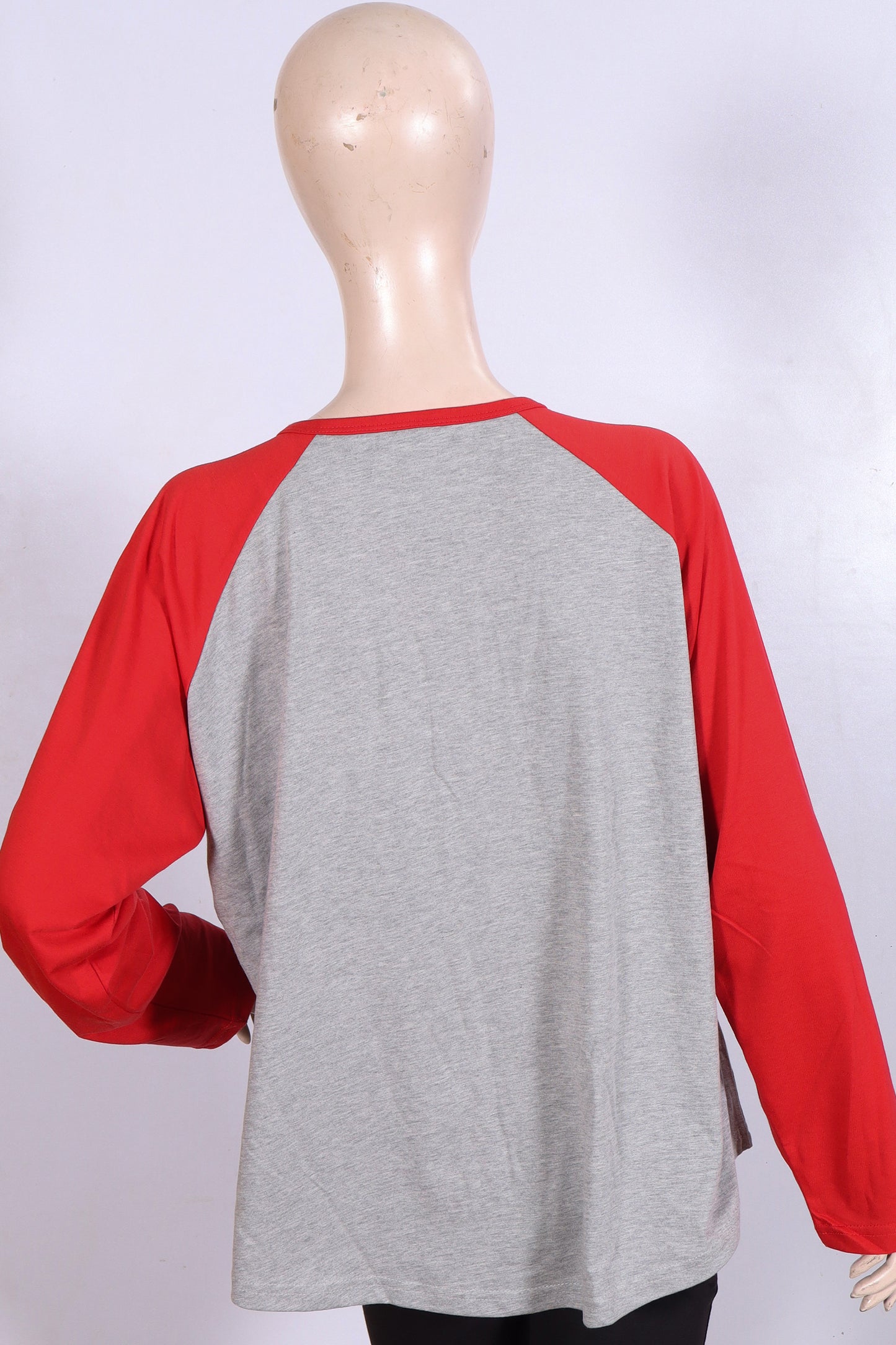 Casual Long-Sleeve Henley Top