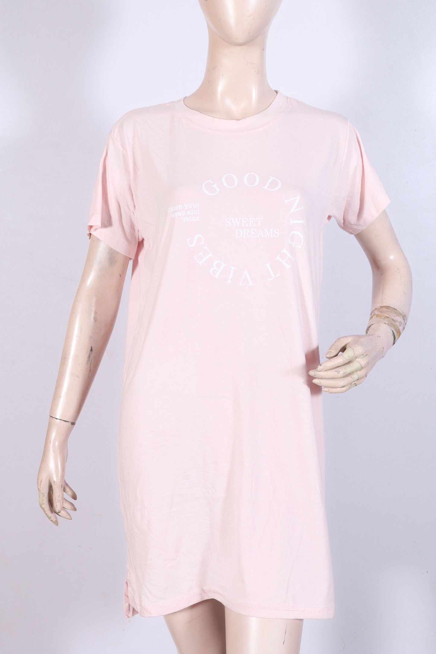 Good Night Vibes Sleep Dress