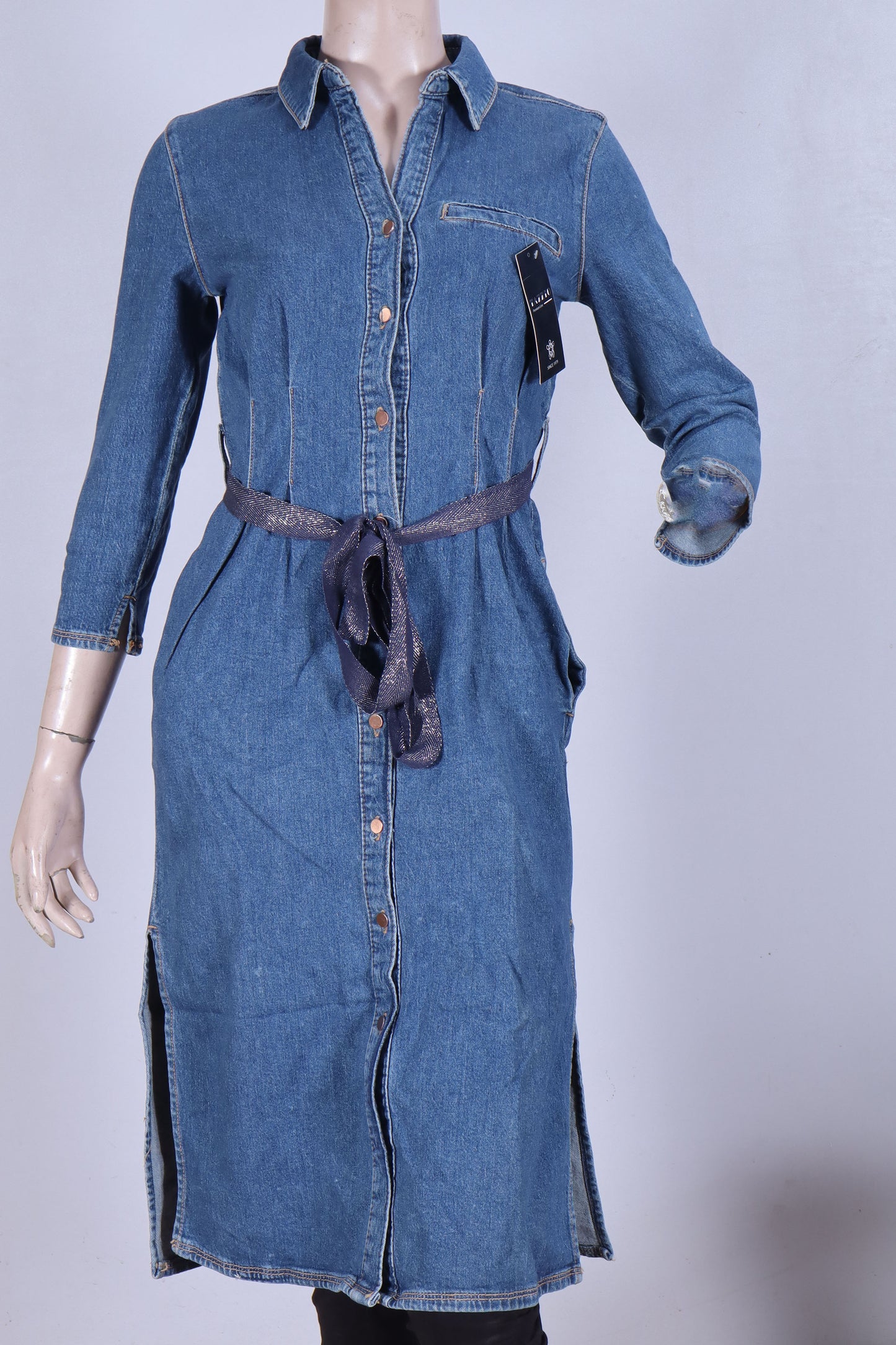 The Everyday Chic Denim Shirt Dress