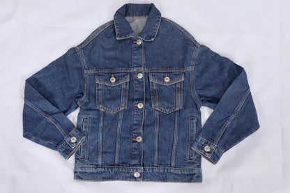 Classic Kids' Essential Denim Jacket – Premium Blue Wash