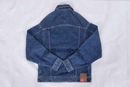 Classic Kids' Essential Denim Jacket – Premium Blue Wash