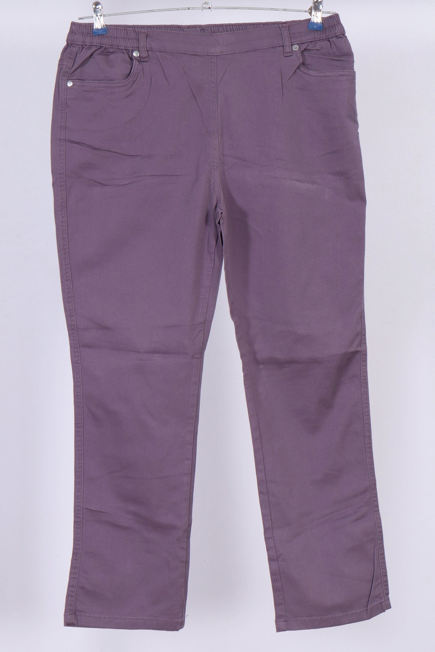 Premium Purple Cotton Jeggings