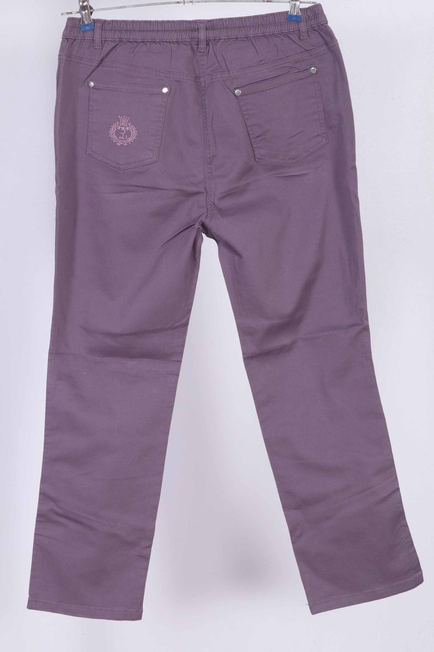Premium Purple Cotton Jeggings