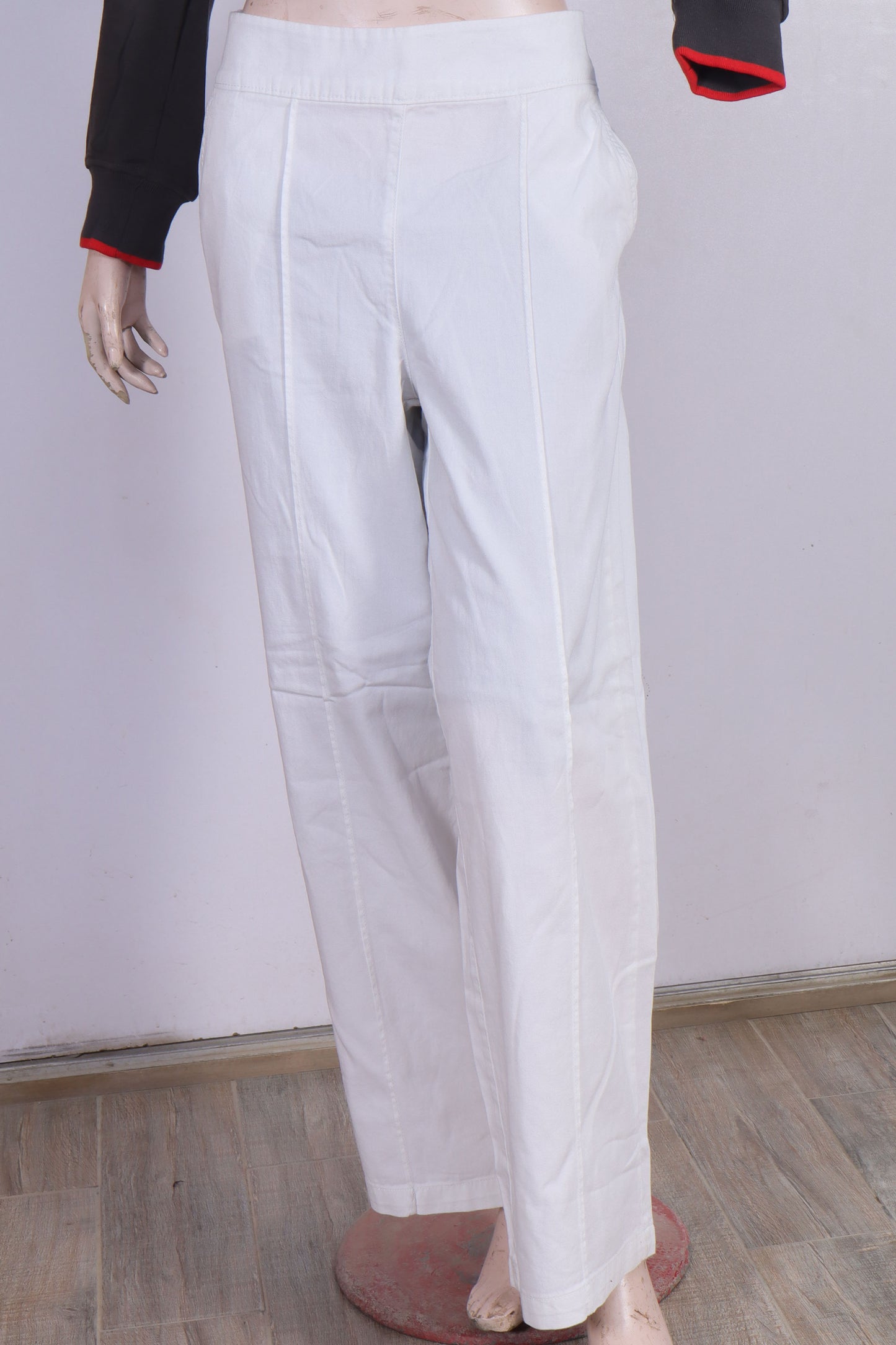 “Girl Boss” Wide Leg Pants- White