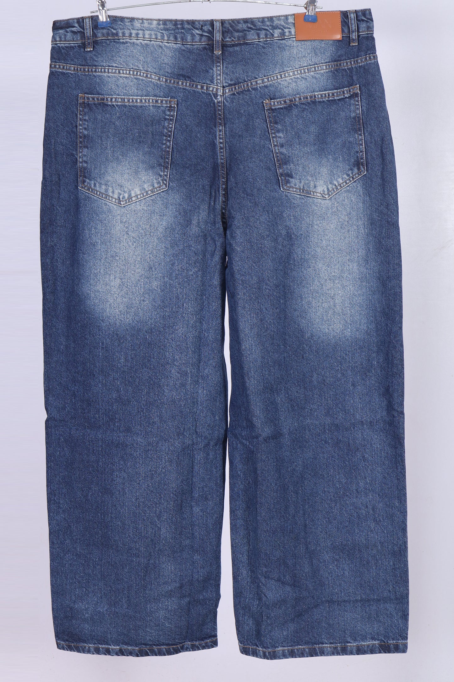 Premium High-Waisted Wide-Leg Denim Jeans