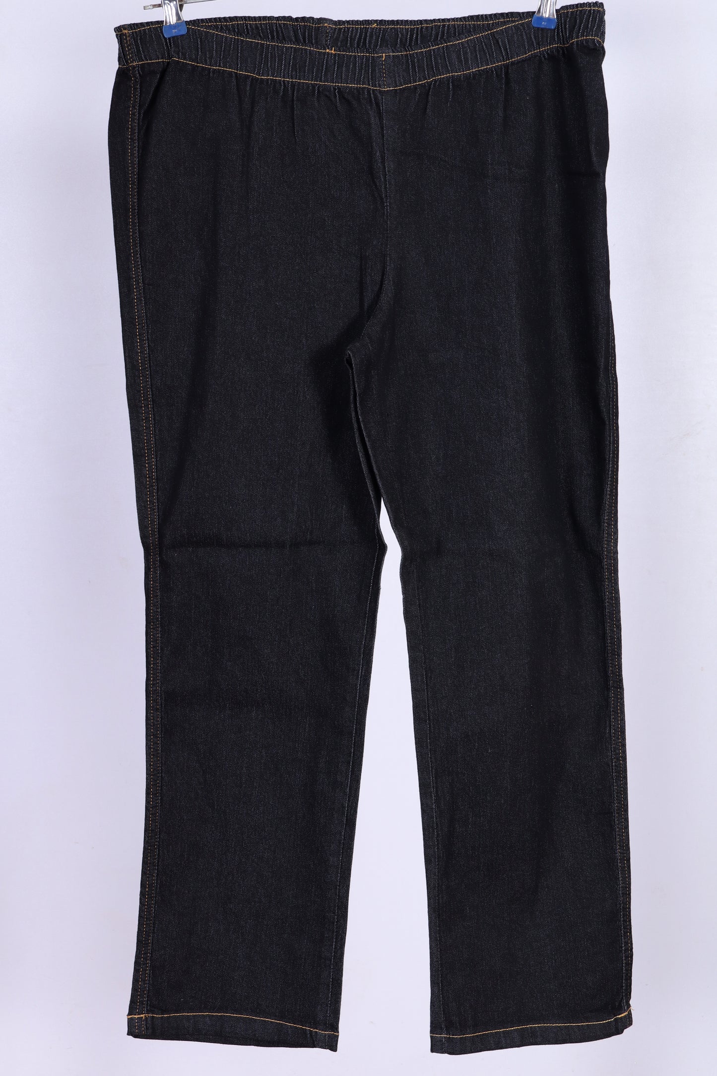 Women's High-Rise Pull-On Denim Trousers