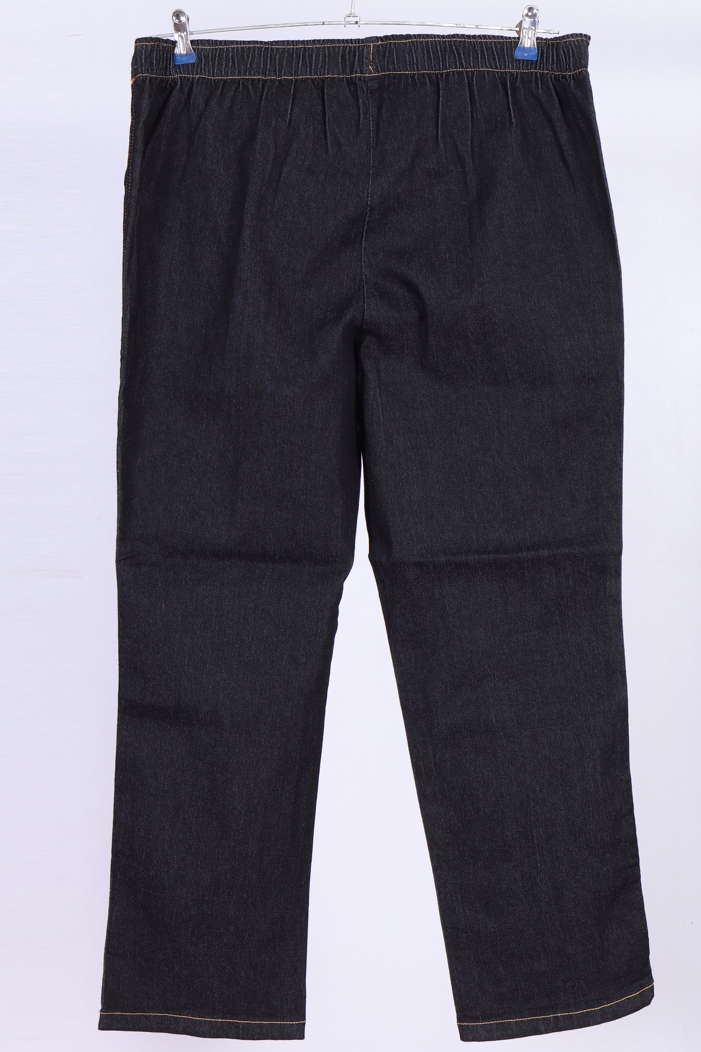 Women's High-Rise Pull-On Denim Trousers