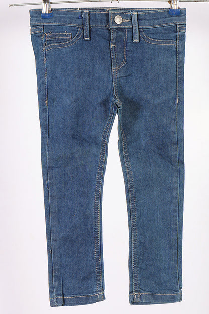 Boys' Premium Blue Denim Skinny Jeans