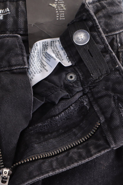 Retro-Vibe Wide Leg High-Rise Jeans