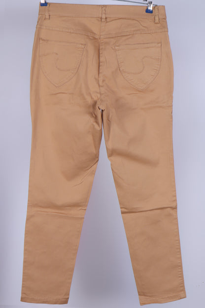 Women's Cotton Stretch Jegging – Camel Brown