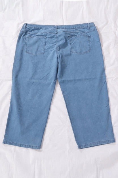 Mid-Rise Straight-Leg Denim Jeans