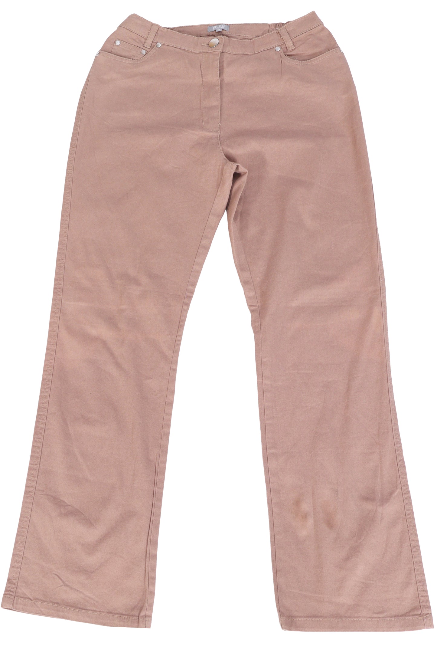 Women's Comfort-Fit Mauve Denim Trousers