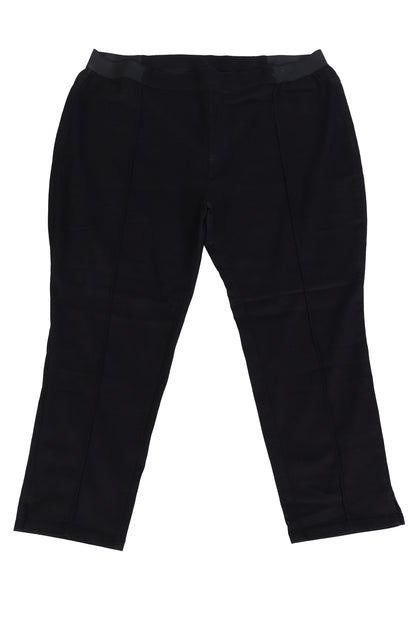 The high-rise fit and tapered leg