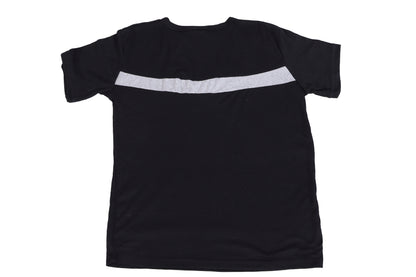 Multi-Color Graphic Tee – Black
