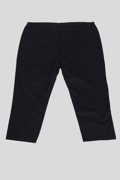 Classic Comfort Stretch Straight-Leg  – Black