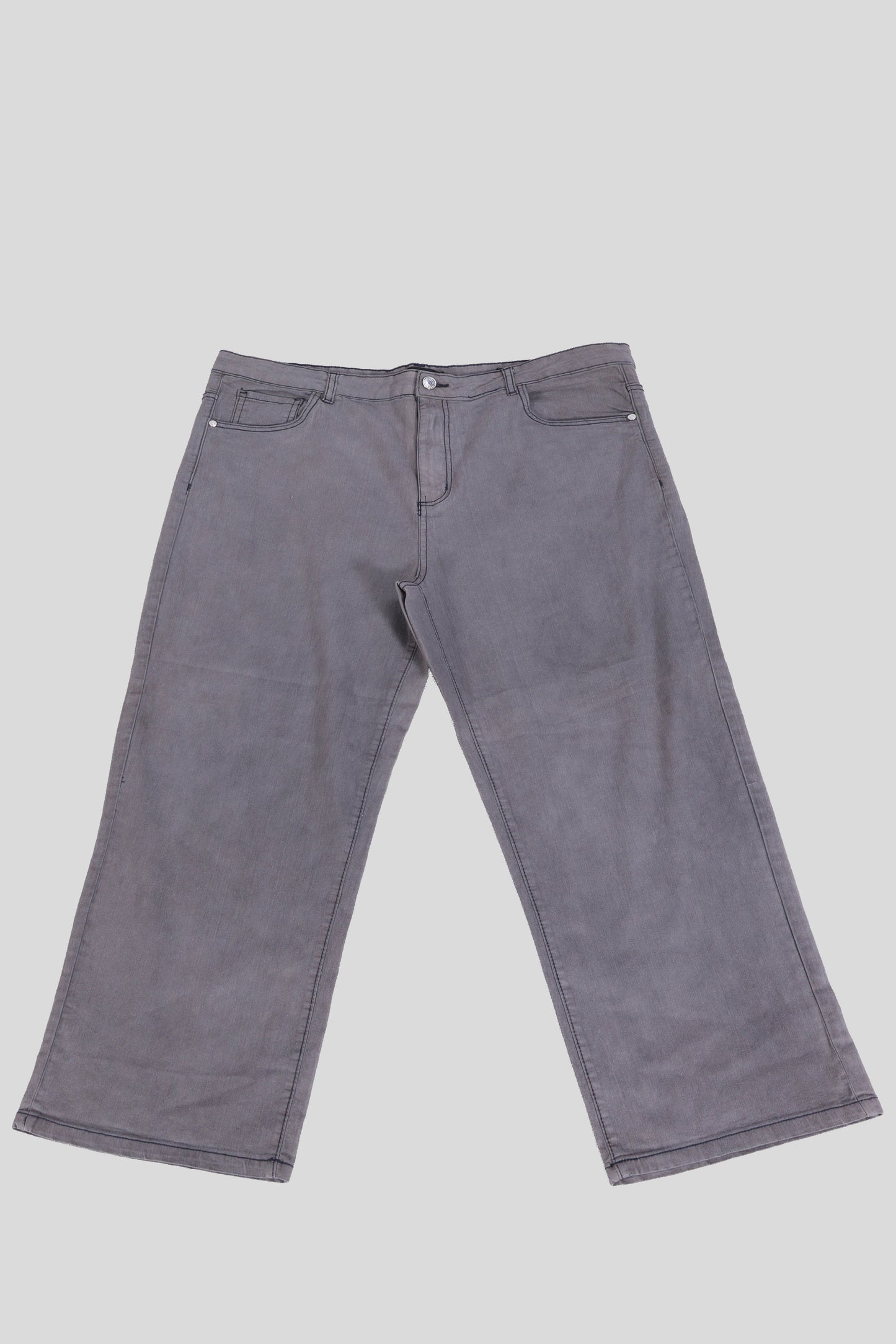 Slate Grey Wide-Leg Pant