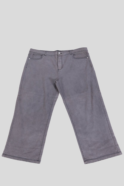 Slate Grey Wide-Leg Pant