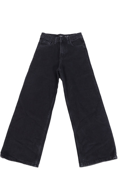 Premium High-Waisted Wide Leg Denim