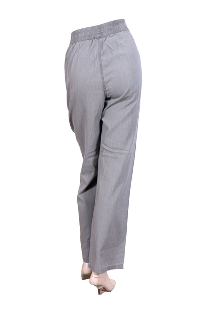 Soft Chambray  Trousers – Mineral Grey