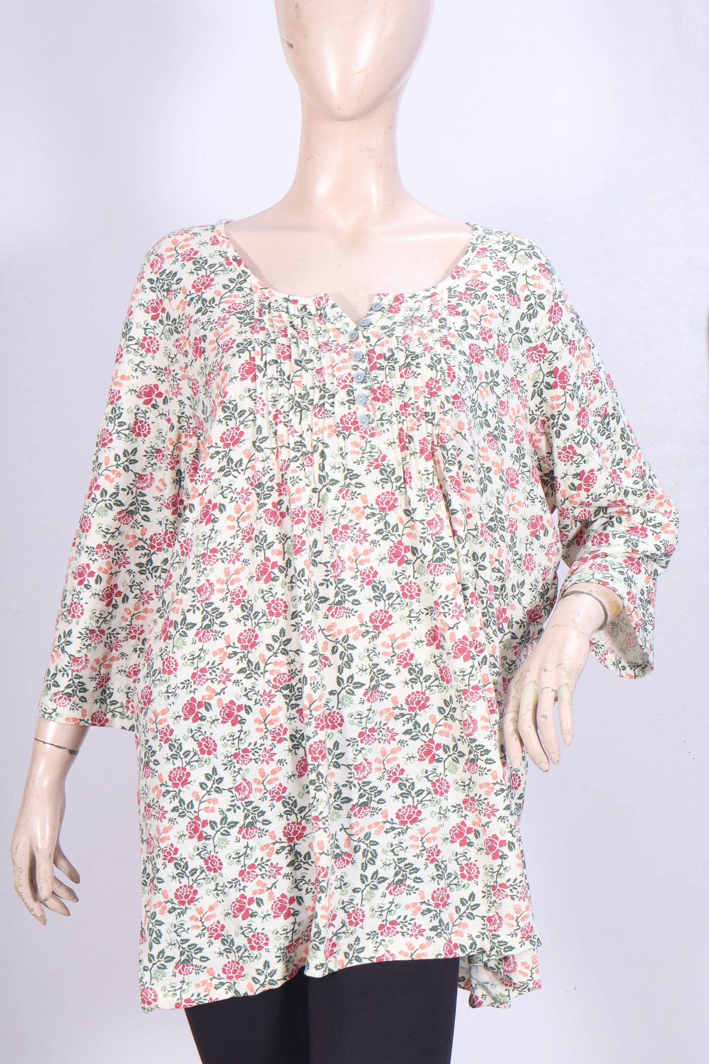 Floral Single Jersey Lounge Tunic