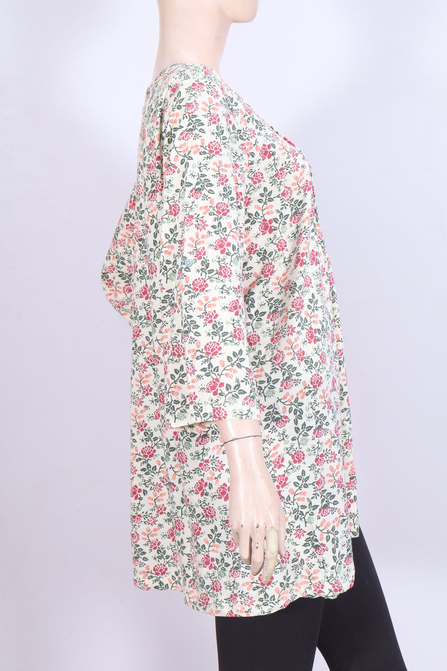 Floral Single Jersey Lounge Tunic