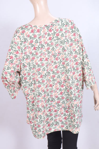 Floral Single Jersey Lounge Tunic