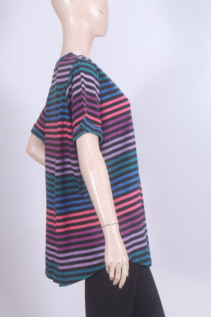 The Horizon Striped Tunic Tee