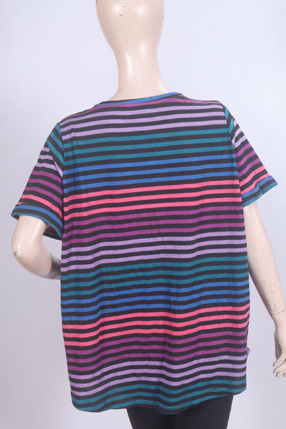 The Horizon Striped Tunic Tee