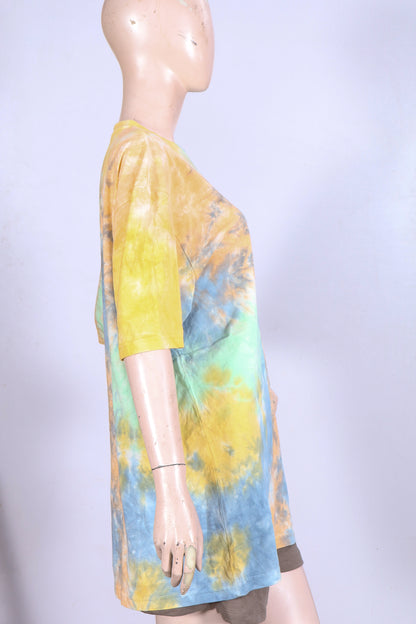 Retro Vibe Oversized Tie-Dye Tee