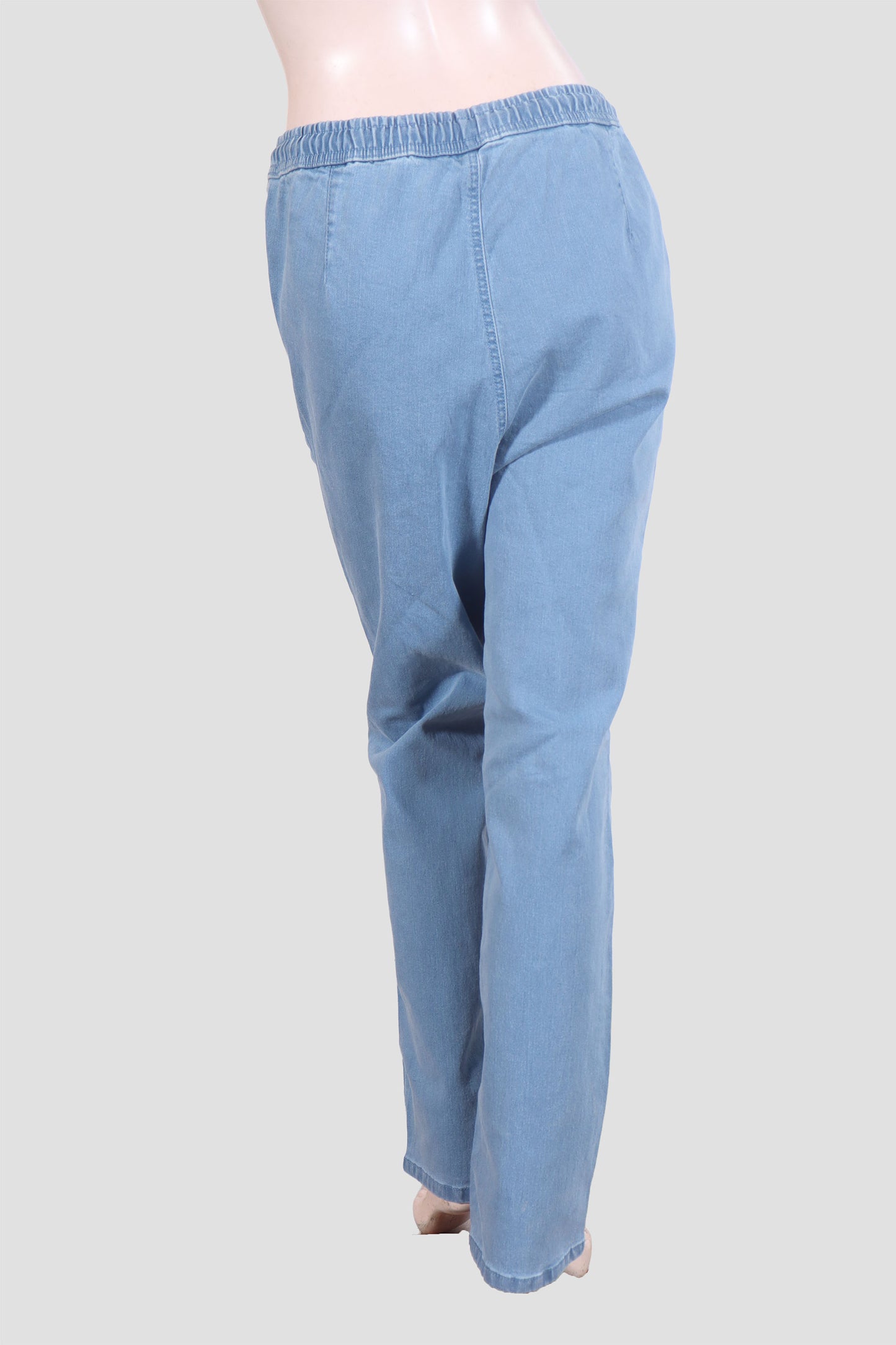 Women's Light Wash Comfort Denim Joggers