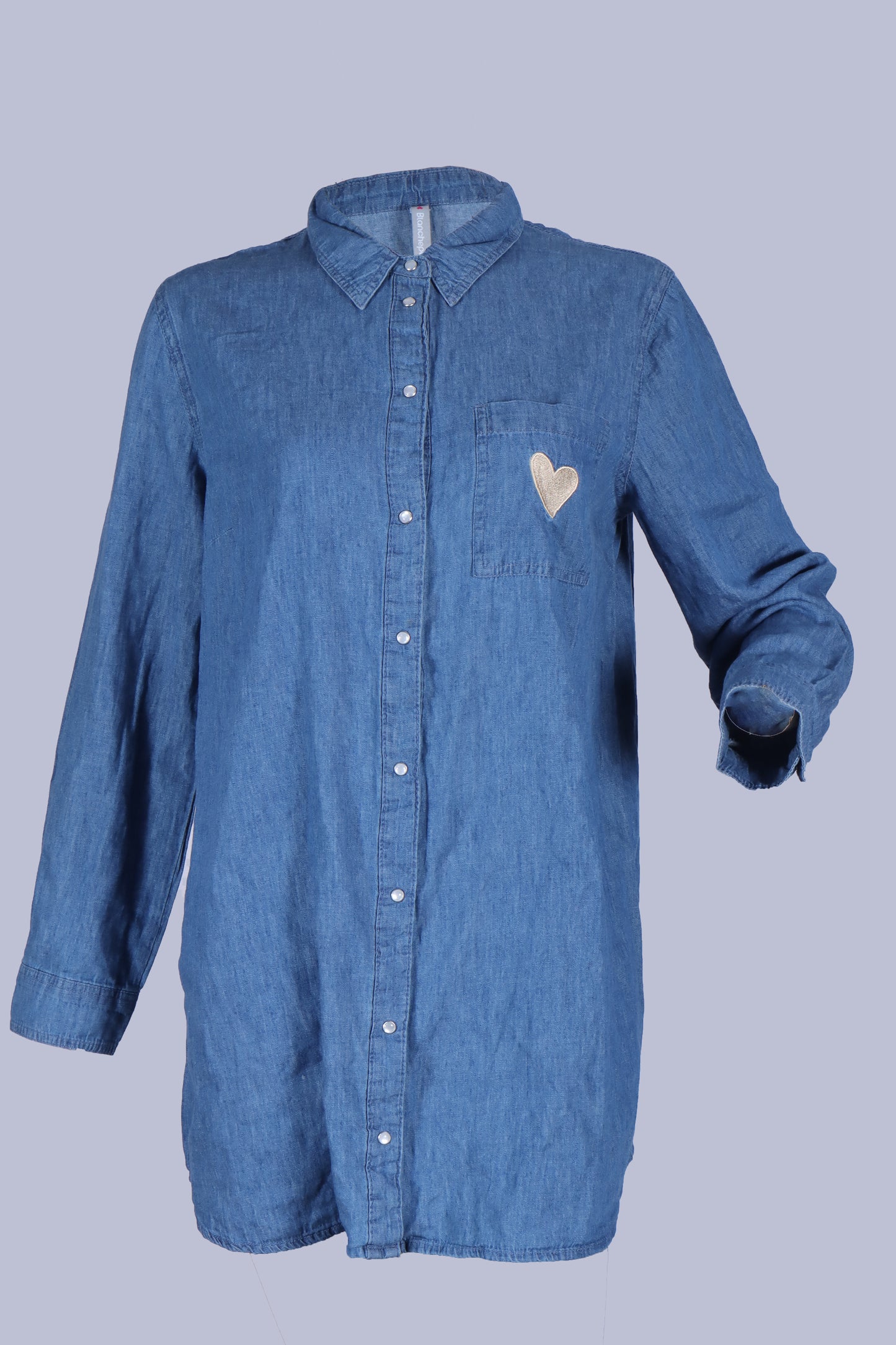 Wmen’s Long Denim Shirt