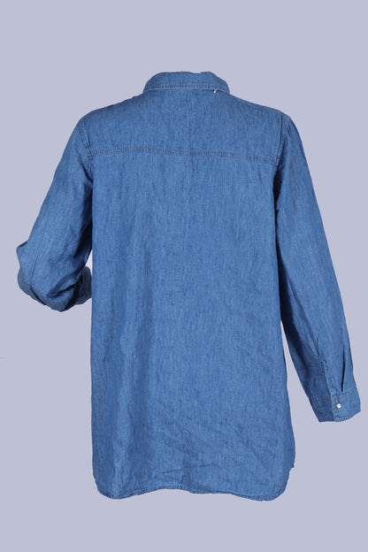 Wmen’s Long Denim Shirt