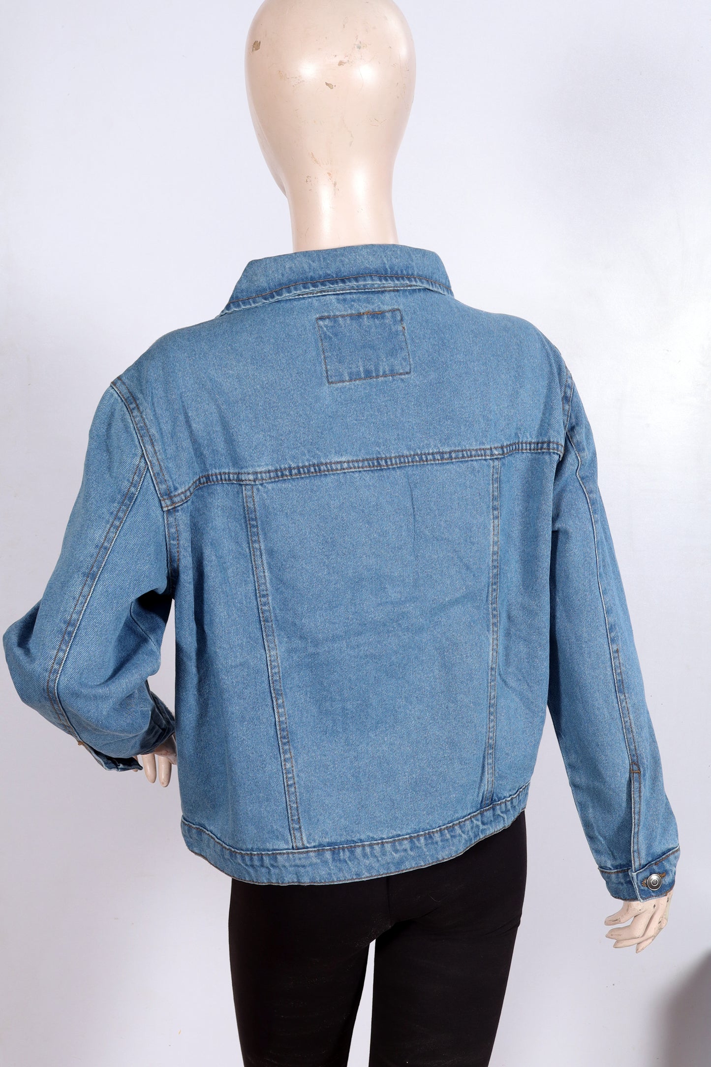 Classic Mid-Wash Denim Jacket