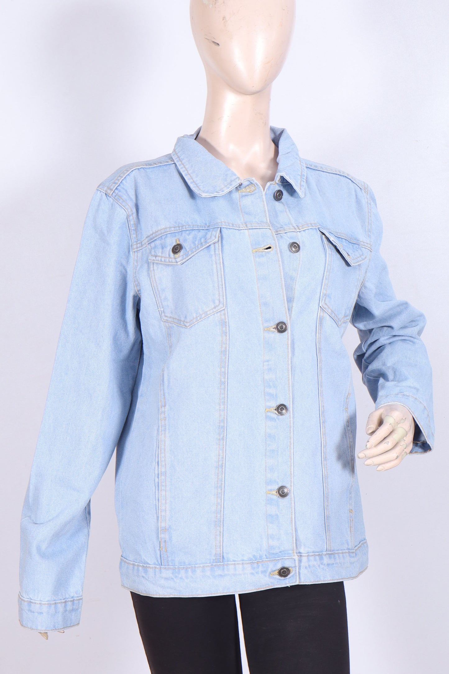 Classic Sky Blue Denim Jacket