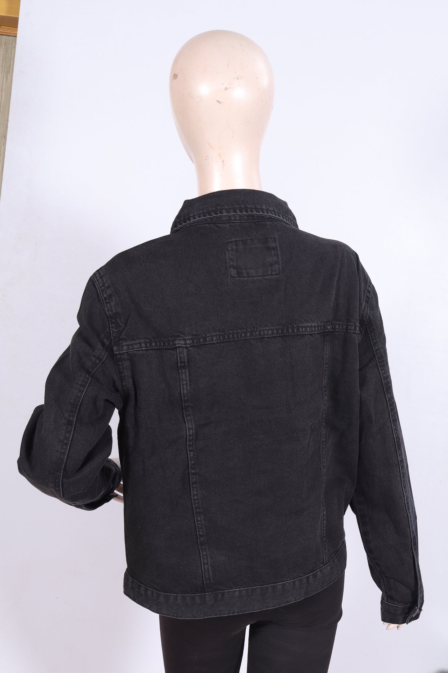 Classic Black Denim Jacket