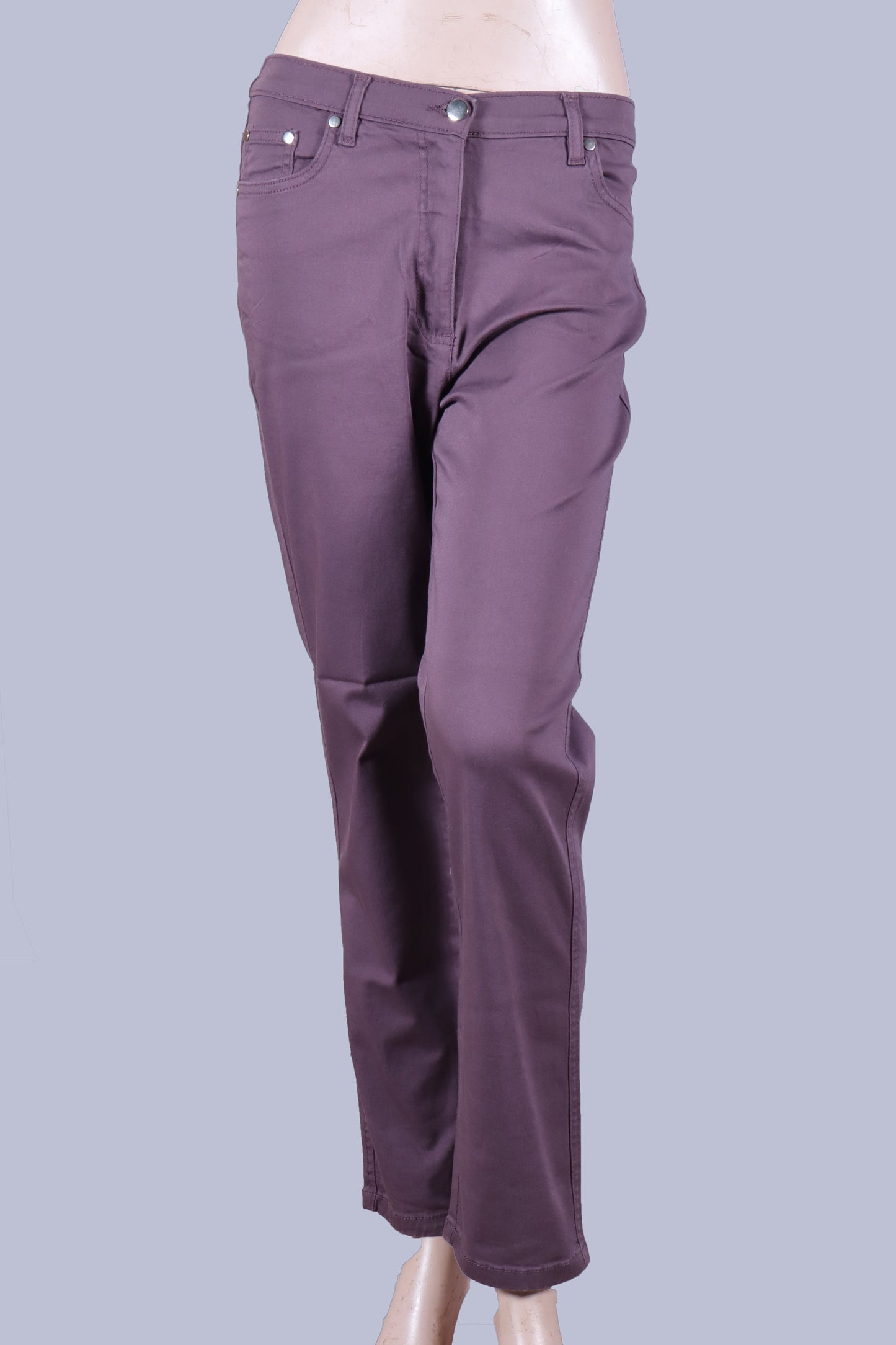 Embroidered Pocket Twill Pant