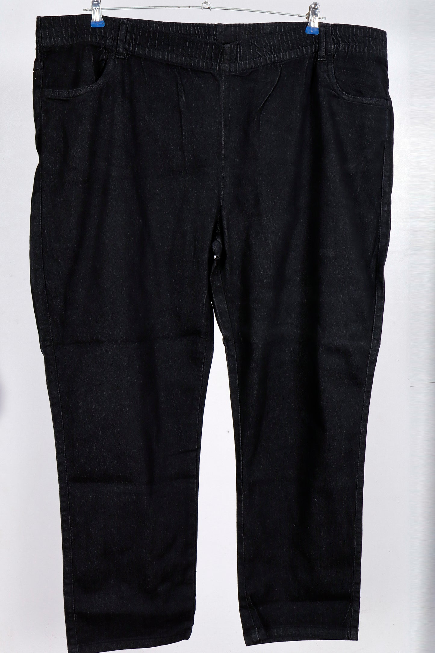 Women's Plus Size Comfort Waist Pull-On Denim Jeggings – Dark Wash