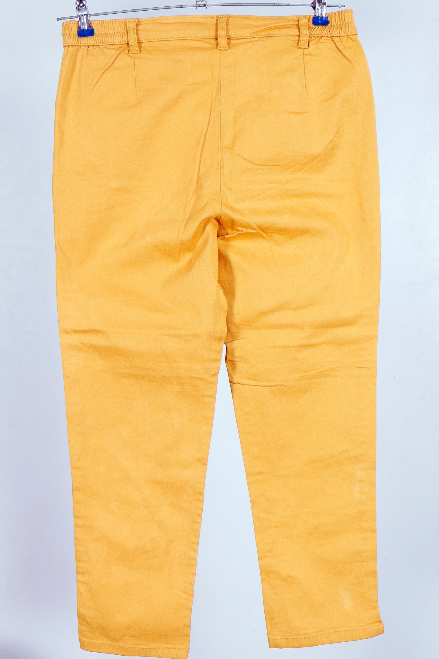 Mustard Yellow Cropped Trousers Minor Defect