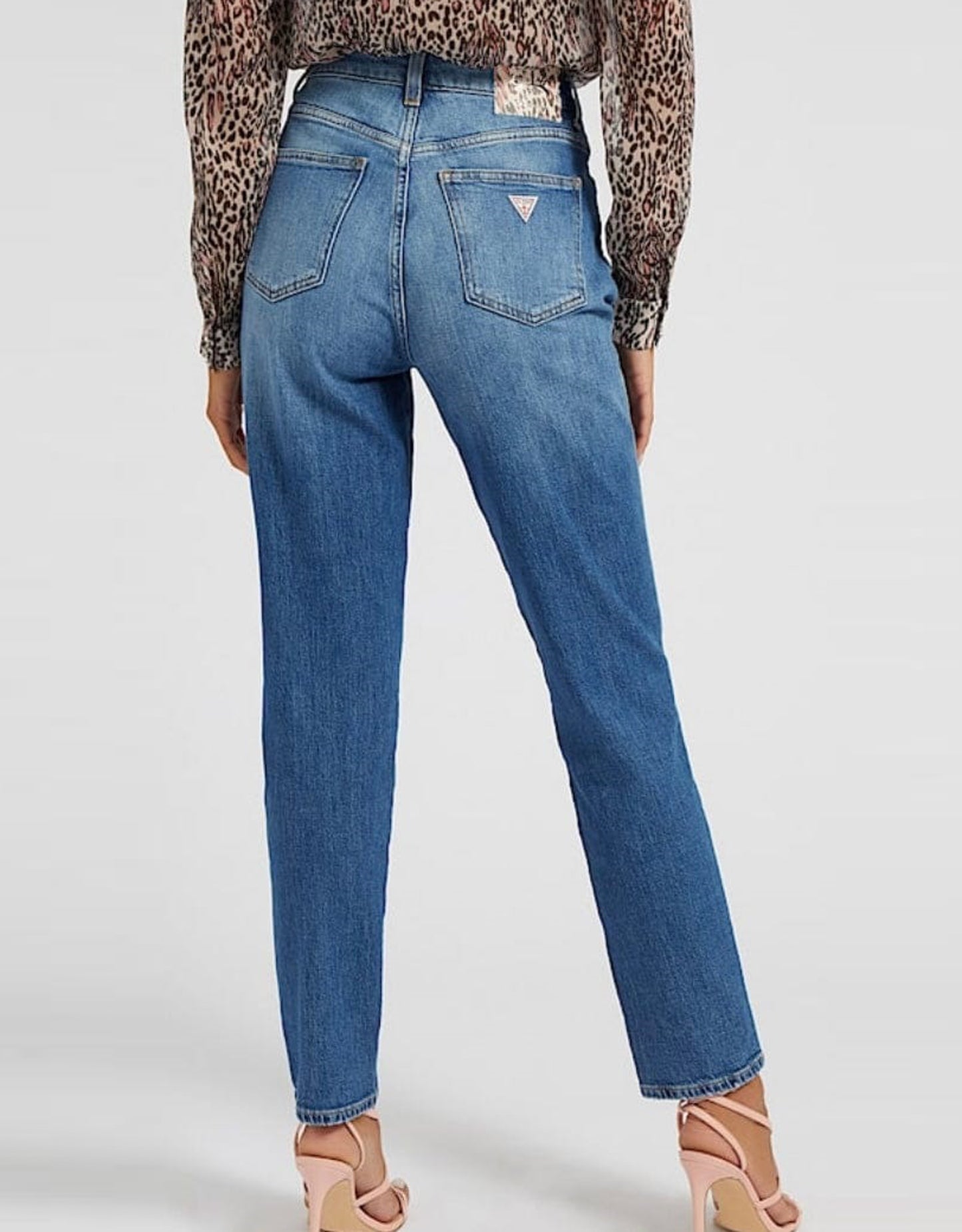 Mom Fit Denim Pants
