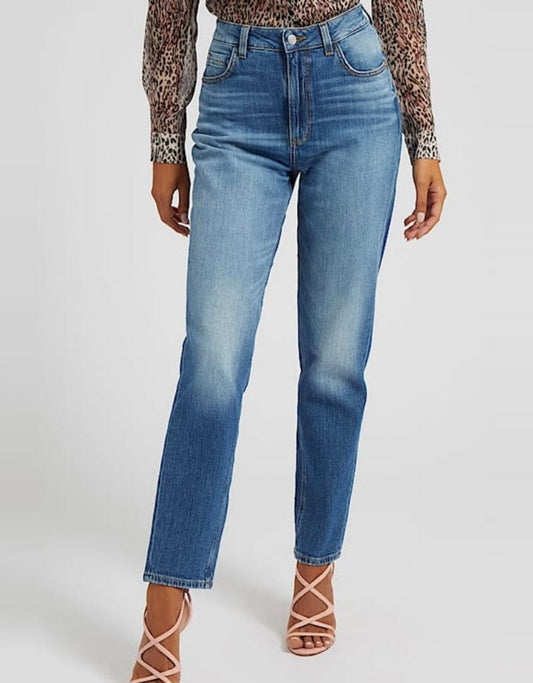 Mom Fit Denim Pants