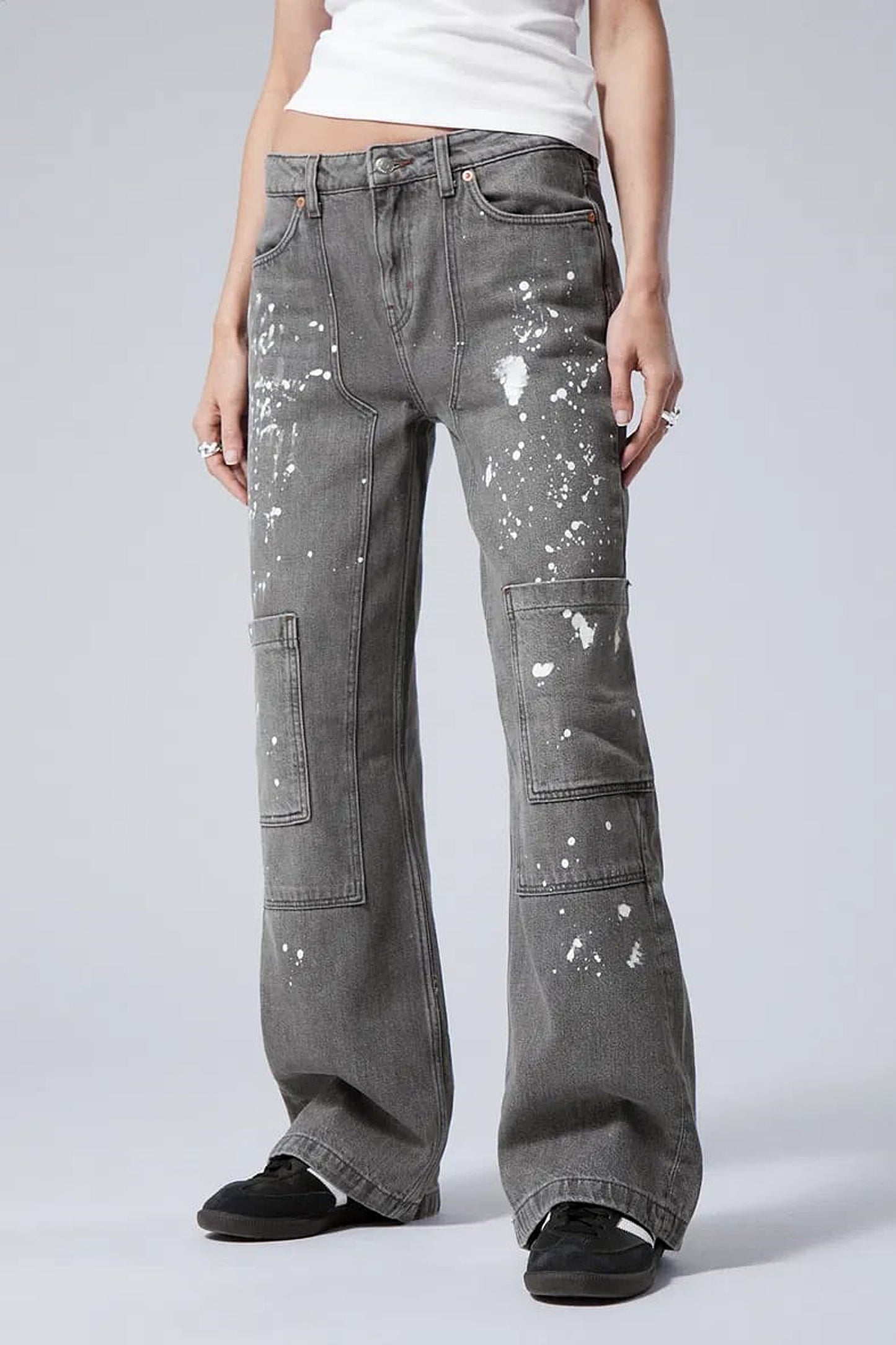 WEEKDAY Pant/Wide Leg Denim Pant