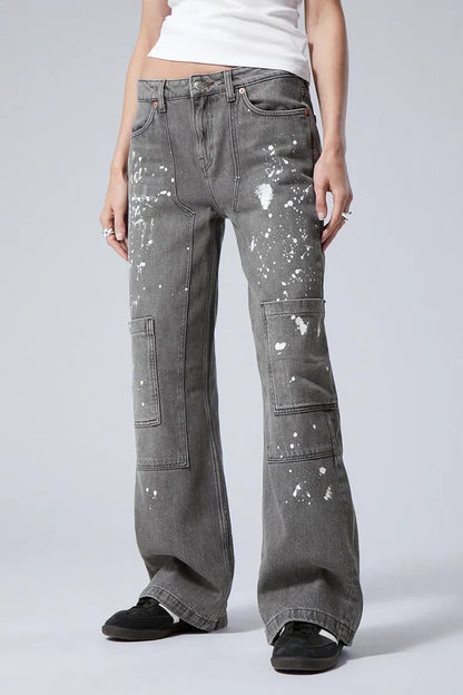 WEEKDAY Pant/Wide Leg Denim Pant