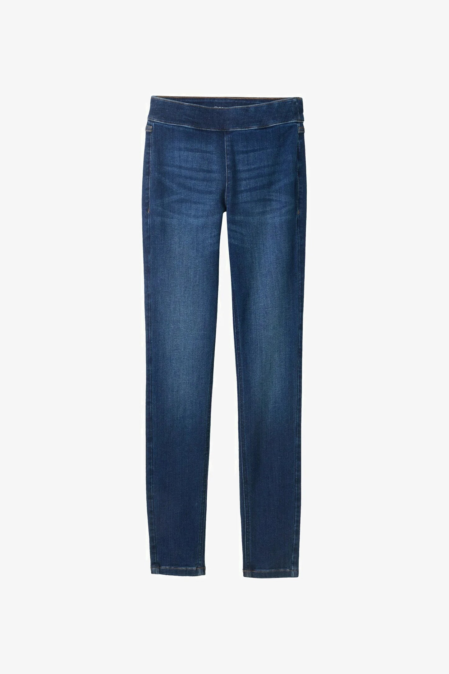 TTKATE Skinny Pull-on jeans rinsed blue denim