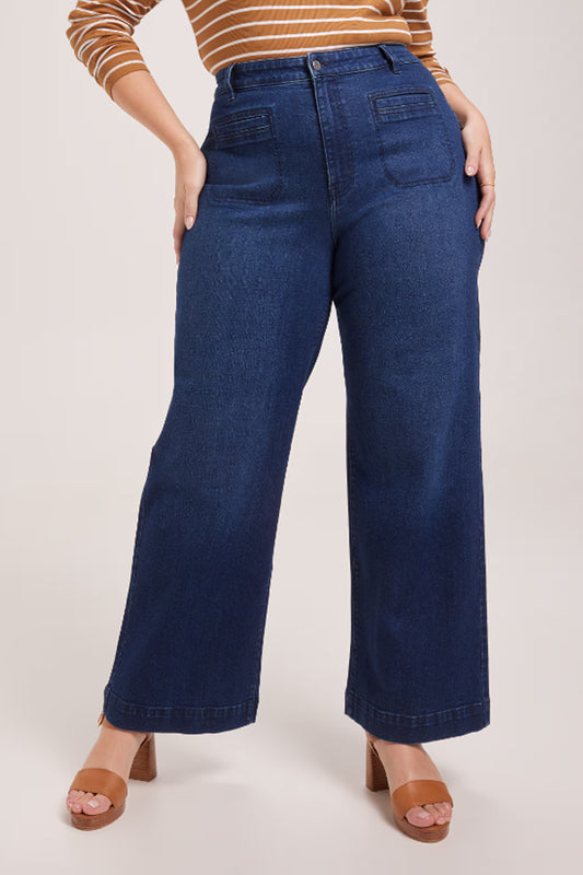 Sky High Wide Leg Jean