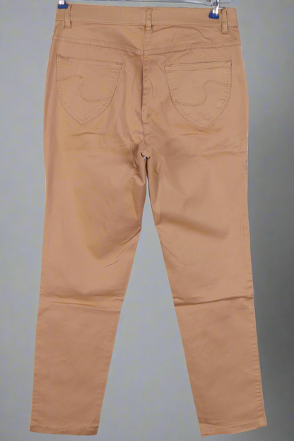 Women's Cotton Stretch Jegging – Camel Brown