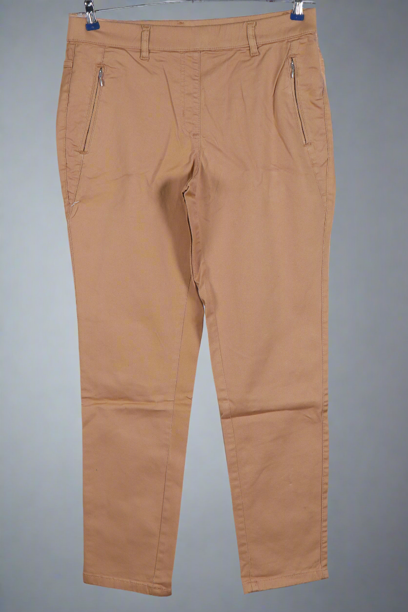 Women's Cotton Stretch Jegging – Camel Brown
